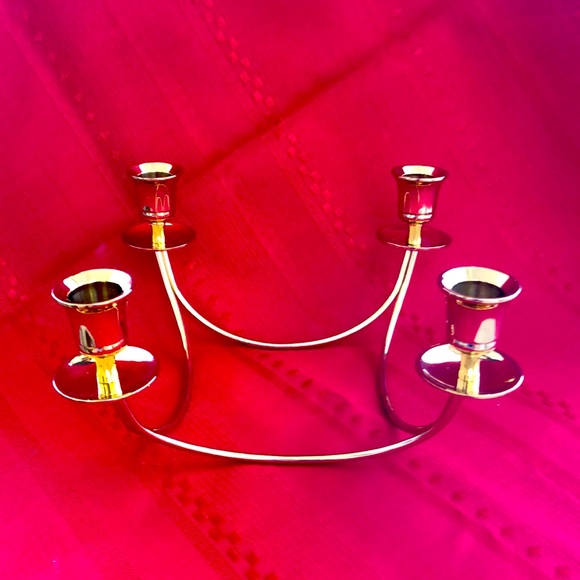 Partylite Quarter Candle stick and votive holder